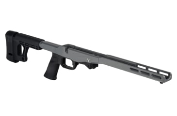 Image of TRYBE Defense R.O.C.S. Rapid Offense Chassis System, Howa 1500 Mini Action, Gray, TRBCHASHOWMA-GR