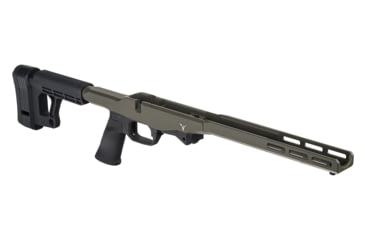 Image of TRYBE Defense R.O.C.S. Rapid Offense Chassis System, Howa 1500 Mini Action, OD Green, TRBCHASHOWMA-OD
