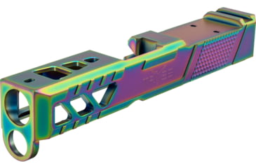 Image of TRYBE Defense Glock 26 Pistol Slide - Version 2, Gen 3/4, DeltaPoint Pro Cut, Chameleon, SLDG26G34DPV2-CML