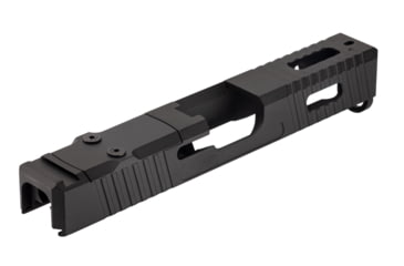 Image of TRYBE Defense TRYBE Defense Pistol Slide, Glock 19, Gen 4, Venom Cut, Version 1, Black Cerakote SLDG19G4VNM-BN