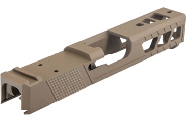 Image of TRYBE Defense TRYBE Defense Pistol Slide, Glock 19, Gen 5, DeltaPoint Pro Cut, Version 2, FDE Cerakote, SLDG19G5DPV2-FDE