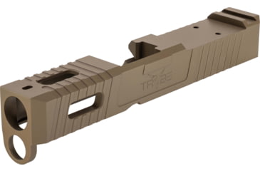 Image of TRYBE Defense TRYBE Defense Pistol Slide, Glock 26, Gen 3/4, DeltaPoint Pro Cut, Version 1, FDE Cerakote, Base Plate Not Included, SLDG26G34DP-FDE