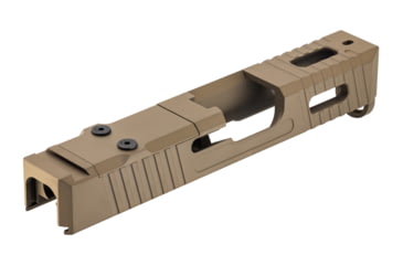 Image of TRYBE Defense TRYBE Defense Pistol Slide, Glock 26, Gen 3/4, DeltaPoint Pro Cut, Version 1, FDE Cerakote, SLDG26G34DP-FDE