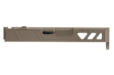 Image of TRYBE Defense TRYBE Defense Pistol Slide, Glock 26, Gen 3/4, DeltaPoint Pro Cut, Version 2, FDE Cerakote, SLDG26G34DPV2-FDE