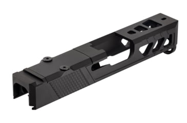 Image of TRYBE Defense TRYBE Defense Pistol Slide, Glock 26, Gen 3/4, RMR Cut, Version 2, Black Cerakote SLDG26G34RMRV2-BN