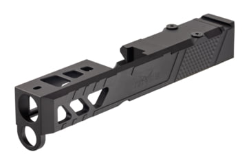 Image of TRYBE Defense TRYBE Defense Pistol Slide, Glock 26, Gen 3/4, RMR Cut, Version 2, Black Cerakote SLDG26G34RMRV2-BN