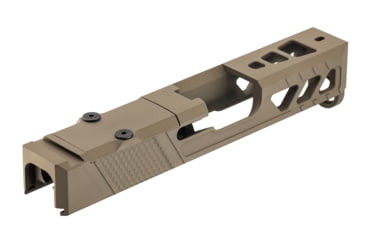 Image of TRYBE Defense TRYBE Defense Pistol Slide, Glock 26, Gen 3/4, RMR Cut, Version 2, FDE Cerakote, SLDG26G34RMRV2-FDE