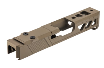Image of TRYBE Defense TRYBE Defense Pistol Slide, Glock 26, Gen 3/4, Viper Cut, Version 2, FDE Cerakote, SLDG26G34VPRV2-FDE