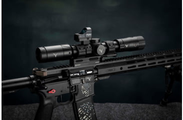 Image of TRYBE Optics 1x24-17mm Mini Advanced Ruggedized Optic Red Dot Sight, Black, MINIRS