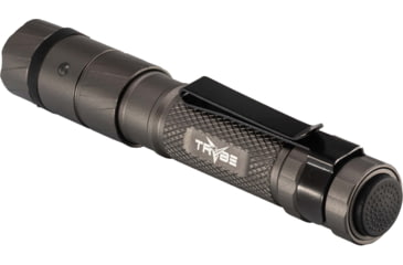 Image of TRYBE Optics Micro Lithium Ion 350 Lumen Rechargeable Handheld Flashlight, Gray, MICRO1K-GRY