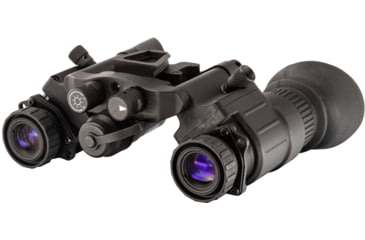 Image of TRYBE Optics NVG-50 Dual 1x White Phosphor Tube Night Vision Goggle, Gen 3, Black, NVG50W
