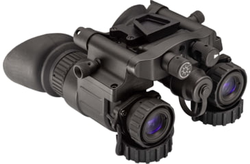 Image of TRYBE Optics NVG-50 Dual 1x White Phosphor Tube Night Vision Goggle, Gen 3, Black, NVG50W