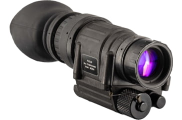 Image of TRYBE Optics PVS-14 1x Night Vision Monocular, Gen 3, White Phosphor, Min 1600 FOM, 64-81 lp/mm, High Performance, Black, TRYBEPVS14WHR