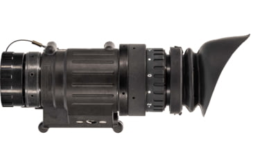 Image of TRYBE Optics PVS-14 Night Vision Monocular, GEN 3, White Phosphor, Min 1600 FOM, 64-72 lp/mm, Regular, Black, TRYBEPVS14WR