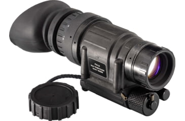 Image of TRYBE Optics PVS-14 Night Vision Monocular, GEN 3, White Phosphor, Min 1600 FOM, 64-72 lp/mm, Regular, Black, TRYBEPVS14WR