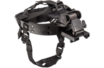 Image of TRYBE Optics PVS-14/PVS-7 Flip-Up Head Mount Assembly, Black, PVSFUHMA