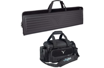 Image of TRYBE Tactical 42in Rifle Case and TRYBE Tactical Range Bag