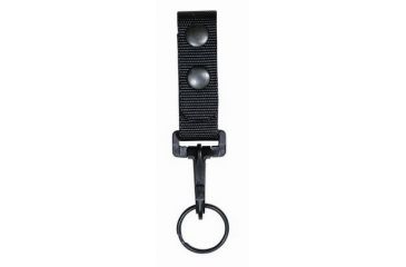 Image of TUFF Products Key Strap/Belt Keeper w/ Double Snap, Black Nylon, O/S 7120-NYB