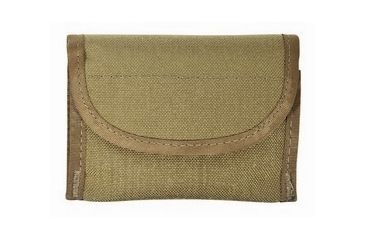 Image of TUFF Products QuickStrip Tactical Pouch w/ Wrap-Around Belt, Coyote Brown, Fits 5357 6327 1017 7907-CBV-1