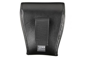 Image of TUFF Products Slide-On Leg Iron Pouch w/ Snap, Black Plain, Leg Iron 7709-BPH