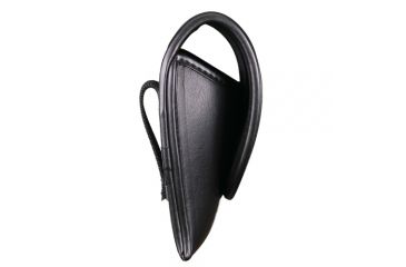 Image of TUFF Products Slide-On Leg Iron Pouch w/ Snap, Black Plain, Leg Iron 7709-BPH