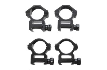 Image of Tuff Zone 1in Weaver Ring Mount, Medium Profile, TZ-RWM