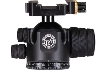 Image of Two Vets Tripods Inc 44MM Dual Tension Ballhead w/Arcalock Dual Clamp, Arca Swiss and Picatinny