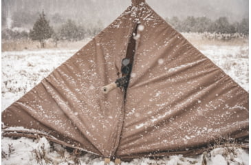 Image of Two Vets Tripods Inc Tripod Tipi, Coyote Brown, TRIPODTIPI-CO