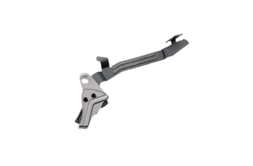 Image of Tyrant CNC I.T.T.S. Pistol Trigger w/ Bar, Glock 43/43x/48, Flat, 3.5lb, Grey/Black, TD-G43TRIG-GREY-BLK-BAR