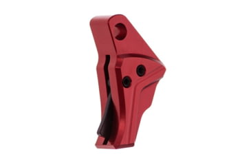 Image of Tyrant CNC Glock Gen 5 Compatible Trigger, Screw/Safety, Red/Black, TD-GTRIG-5-Red-Black