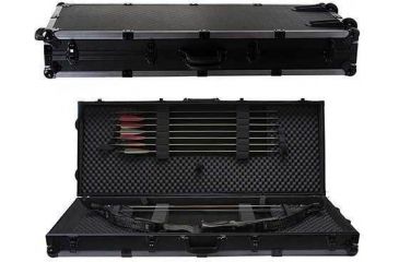 Image of TZ Case Ironite-Archery Alumitech Double Mid Size Bow Case with Wheels 47x18x7.25 TMDB47DPI