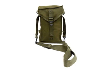 Image of U.S. Spec Canvas M1 Ammunition Carrying Bag, OD Green, RODM1AMMOOP