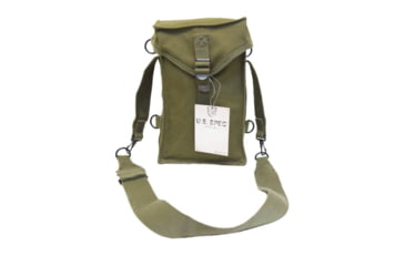 Image of U.S. Spec Canvas M1 Ammunition Carrying Bag, OD Green, RODM1AMMOOP