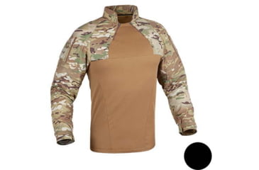 Image of UARM ACS Armored Combat Shirt, Type IIA Threat Level, Black, S, ACSSB-SAACSS2A