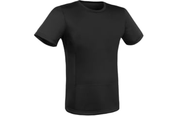 Image of UARM CAT Covert Armored T-Shirt, Type IIA Threat Level, Black, S, CATSB-SACATS2A