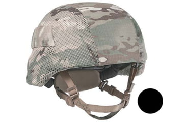 Image of UARM LCBH Low Cut Ballistic Helmet, Type IIIA Threat Level, Black, M, LCBHMB