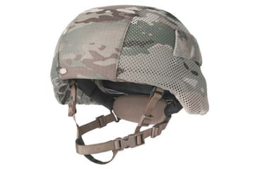 Image of UARM LCBH Low Cut Ballistic Helmet, Type IIIA Threat Level, Ranger Green, M, LCBHMR