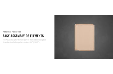 Image of UARM S-RUMP Single Rifle Universal Magazine Pouch for MCV/MCVF, Beige, S-XL, S-RUMPBG