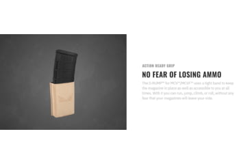Image of UARM S-RUMP Single Rifle Universal Magazine Pouch for MCV/MCVF, Beige, S-XL, S-RUMPBG