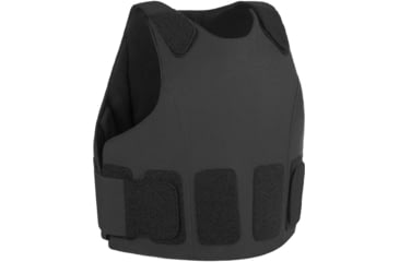 Image of UARM UCV Universal Concealable Vest, Type IIA Threat Level, Elastic Cummerbund, Black, S, UCVSB-EMCMB-SAUCVS2A-1