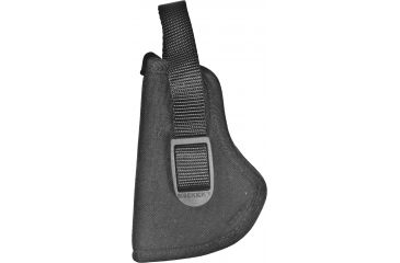 Image of Uncle Mike's Black Cordura Hip Holster, Left Hand - Fits Glock 26/27 - 81122