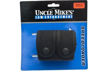 Image of Uncle Mike's Law Enforcement Fitted speedloader case 88311