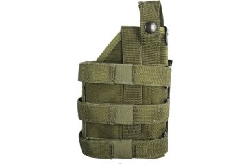Image of Uncle Mikes Universal MOLLE Holster, OD, Ambidextrous 7702002