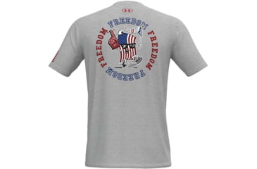 Image of Under Armour Freedom Fun Illustrated T-Shirt - Mens, White, Small, 1362053100SM