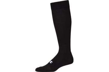 Image of Under Armour Heatgear Boot Socks, Black, Large