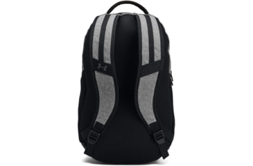 Image of Under Armour Hustle 6.0 Storm Backpack, Castlerock Full Heather/black/black - 1384672026OSFM