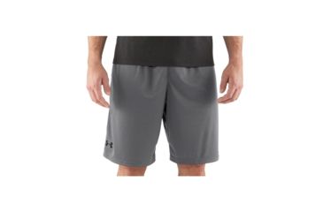 Image of Under Armour Micro 10 Inch Shorts - Men's -Graphite-Small