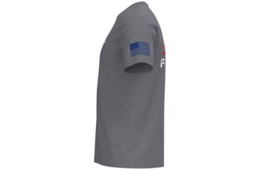 Image of Under Armour New Freedom Banner T-Shirt - Mens, Steel Light Heather, Extra Large, 1370818035XL