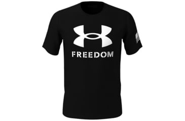 Image of Under Armour Freedom Logo T-Shirt - Men's, Black, Extra Large, 1370811001XL