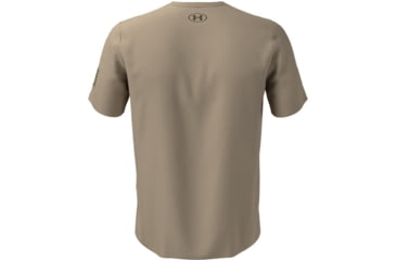 Image of Under Armour New Freedom Logo T-Shirt - Mens, Desert Sand, Small, 1370811290SM